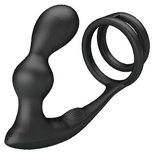 Pretty Love Marshall Inel Vibrant 12 Moduri Reîncărcabil Negru