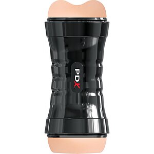 PDX Extreme - Masturbator Dublu 2 Capete, Auto-lubrifiere Thumb 1