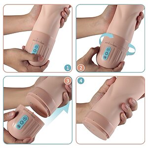 Sucktroker I Mistress 5 Sucțiuni 10 Vibrații Reîncărcabil Thumb 6