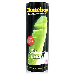 Clonă Pentru Penis Cu Dildo Glow In The Dark Verde Thumb 1