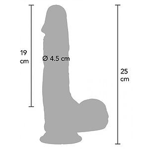 Ultra Realistic Dildo Silicone 23 cm Thumb 7