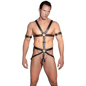 Mens Harness Zado Negru