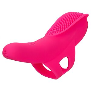 Nubby Vibe Roz – Stimulator Deget 10 Moduri, Reîncărcabil Thumb 3