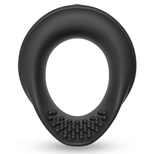 Inel Vibrant Rebel — 10 Moduri, Reîncărcabil, Discret Negru Thumb 1