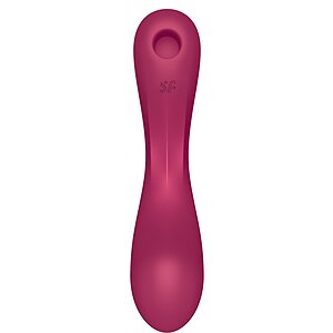 Vibrator Satisfyer Curvy Trinity 1 Roșu Thumb 7