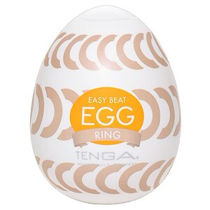 Tenga Egg Ring Single Alb Thumb 1