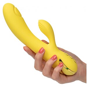 Vibrator Rabbit San Diego Seduction Galben Thumb 5