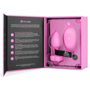 Plug Anal B-Vibe cu Inimă - 15 Moduri, 6 Nivele Roz Thumb 7