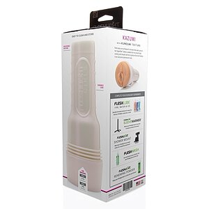 Fleshlight Kazumi SuperSkin Masturbator Discret Și Realist Thumb 7
