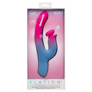 CalExotics Elation Rabbit Dual 3 Motoare +1000 Combinații Roz Thumb 6
