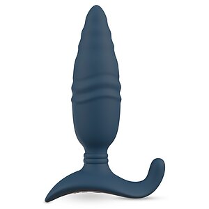 ANOS Plug Anal RC — 10 Moduri Vibrație, 10 Viteze împingere Albastru Thumb 1