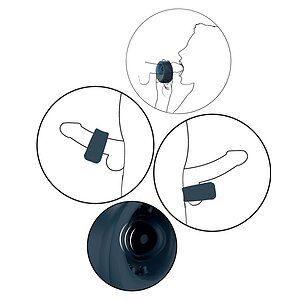 ZEPHYR Stroker and C-Ring Albastru Thumb 5