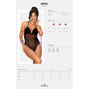 Body Obsessive Alifini Negru L-XL Thumb 4