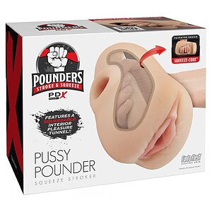 Pipedream Masturbator Squeeze cu Vibrații Thumb 5