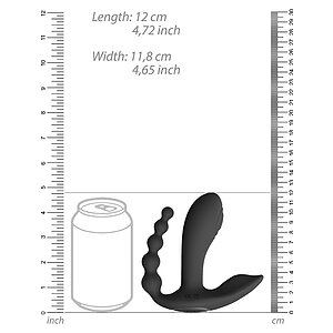 Vibrator Pulse Wave And Vibrating Dublă Acțiune Negru Thumb 4