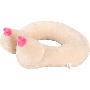 Pernă Cervicală Plush cu Formă de Sâni