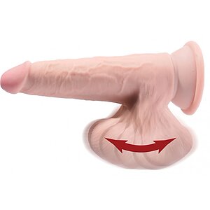 Dildo 3D Cu Testicule 21cm Thumb 3