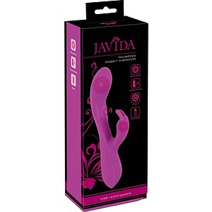 JAVIDA Thumping Rabbit — 3 Motoare, 30 Moduri, Reîncărcabil Mov Thumb 6