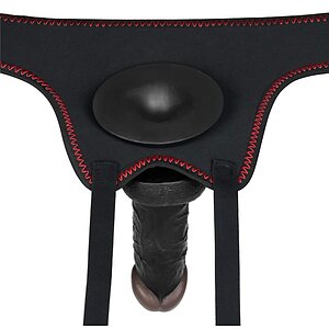 Strap-On Ajustabil Cu 10 Funcții De Vibrație Maro Thumb 6