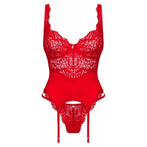 Corset Obsessive Amor Cherris Roșu L-XL Thumb 2