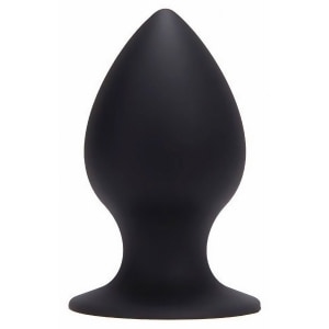 Anal Plug Silicone Smooth Pleasure Negru