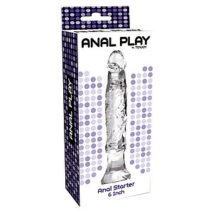 Anal Starter 15cm Transparent Thumb 2