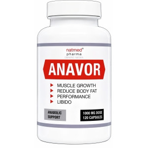 Anavor Creștere Masă Musculară 120 Capsules