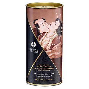 Uleiul Afrodisiac de Masaj cu Ciocolată cu Efect Încălzitor 100ml Thumb 2