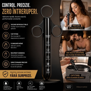 Aplicator Lubrifiant FistIt Lube Shooter Negru Thumb 3
