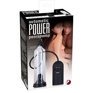 Automatic Power Penis Pump Transparent Thumb 3