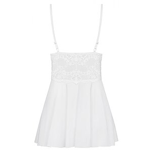 Babydoll Alb Obsessive 810-BAB S-M Thumb 3