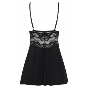 Babydoll Obsessive 810-BAB-1 Negru L-XL Thumb 3