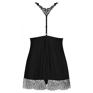 Babydoll Obsessive Chiccanta Negru L-XL Thumb 3