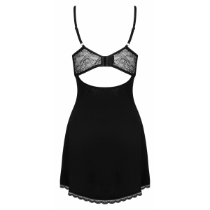 Babydoll Obsessive Laurise Negru S-M Thumb 3