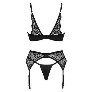 Set Obsessive Bellastia 3 Piese Negru XS-S Thumb 3