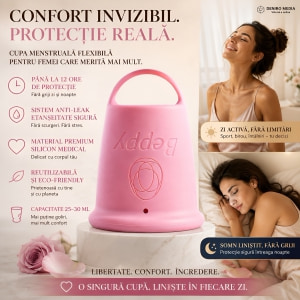 Beppy Asha – cupă Menstruală Flexibilă, sigură Thumb 5