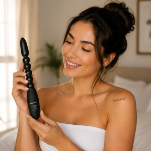 Bile Anale Pleaser Power Negru Thumb 4
