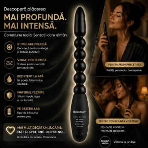 Bile Anale Pleaser Power Negru Thumb 1