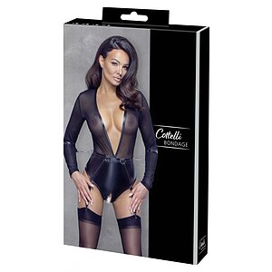 Body Cottelli Collection Bondage Negru S Thumb 5