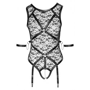 Body Cottelli Collection Clementine Negru L Thumb 4