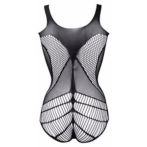 Body Le Desir Contrast Net Negru S-L Thumb 3