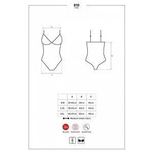 Body Obsessive 810-TED Negru S-M Thumb 4