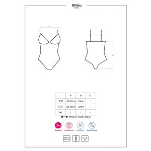 Body Obsessive Shibu Negru L-XL Thumb 4