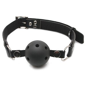 Bilă Căluș Prin Care Se Poate Respira Negru