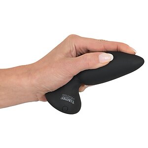 Plug Anal Black Velvets RC Vibrating Negru Thumb 3