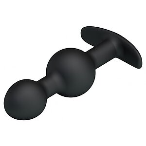 Anal Plug Pretty Love Heavy Negru Thumb 1