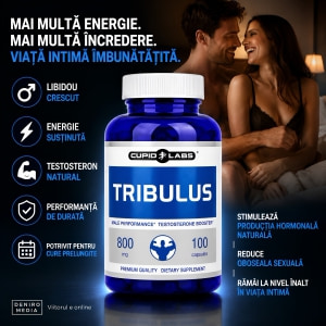 Capsule Potentă Tribulus 100buc Thumb 1