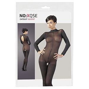 Catsuit No:Xqse Ouvert Negru M-L Thumb 4