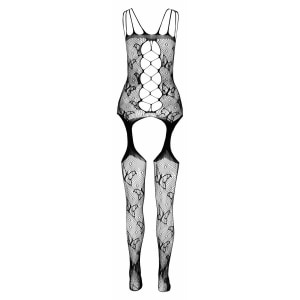 Catsuit Passion BS075 Negru S-L Thumb 3
