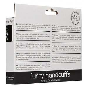 Cătușe Furry Fun Negru Thumb 4